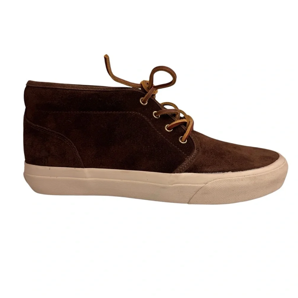 Polo Ralph Lauren Keaton Brown Suede Chukka Sneakers Men’s Size 9.5